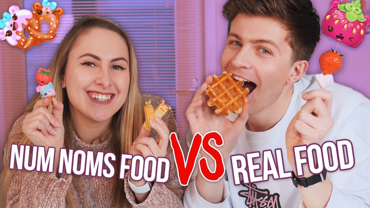 NUM NOMS SNACKABLES vs. REAL FOOD 😍