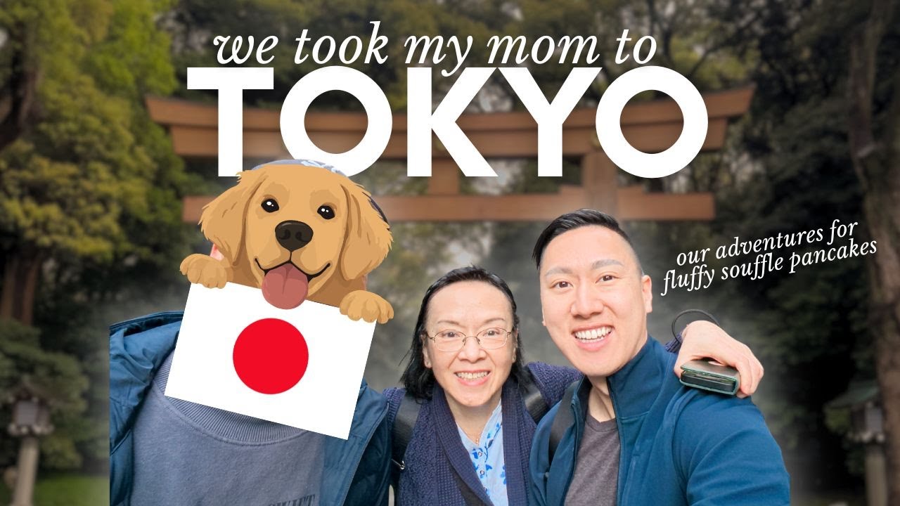 We took my mom to Tokyo! 🇯🇵 DJI Action 5 Vlog • Fluffy Souffle Pancakes • Team Labs • Tsukemen