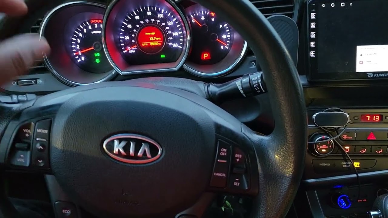 2012 Kia optima steering wheel coupler replacement.
