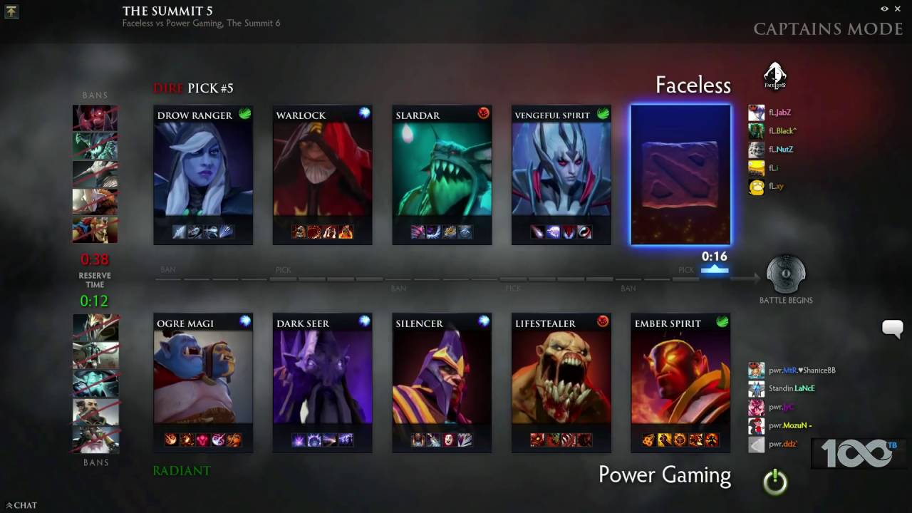 Faceless vs Power Gaming - Game 3 - The Summit 6 SEA Qualifiers - @LuminousInverse & @HadesDotaTv