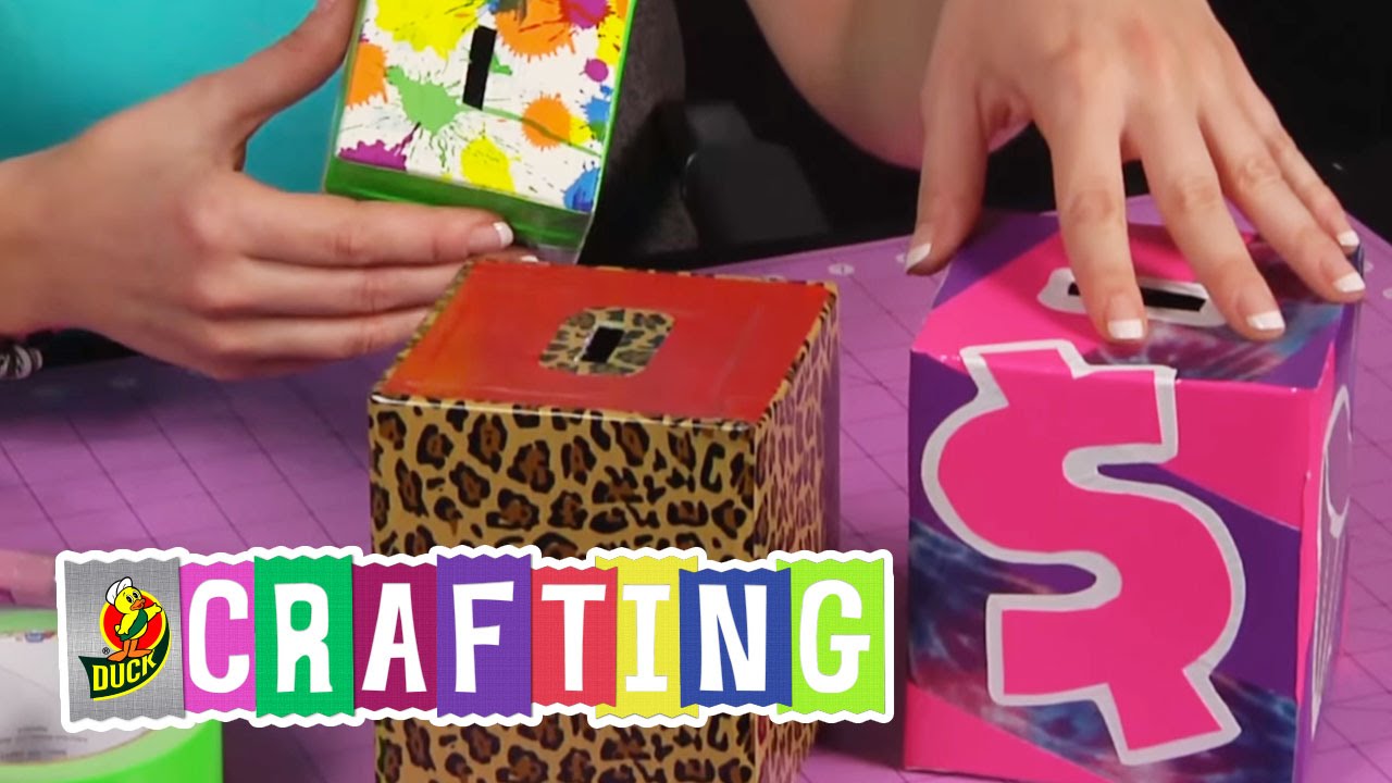 How to Craft a Duct Tape Coinbank