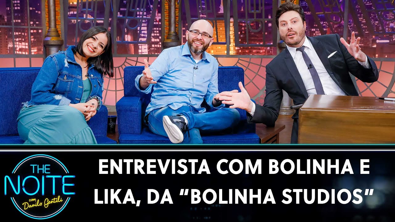 Entrevista com Bolinha e Lika, desenvolvedores de mascotes e personagens | The Noite (29/10/21)