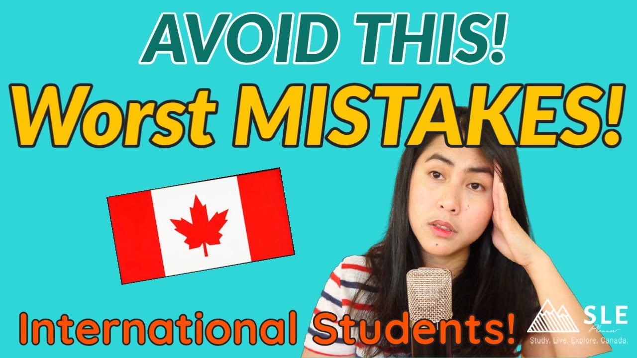 TOP 4 MISTAKES to avoid when STUDYING or IMMIGRATING to Canada! International Students in Canada