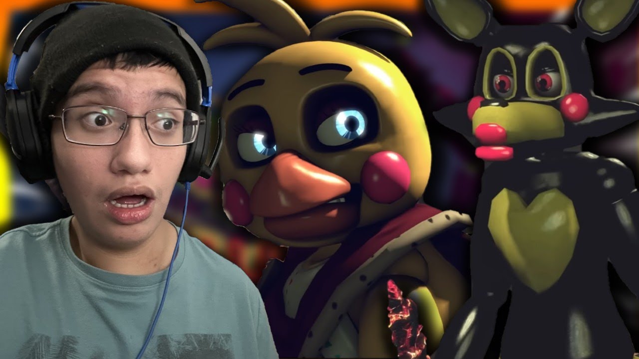 (TOY CHICA VS MANGLE!!) [SFM FNAF] Fallen Angel 2 REACTION