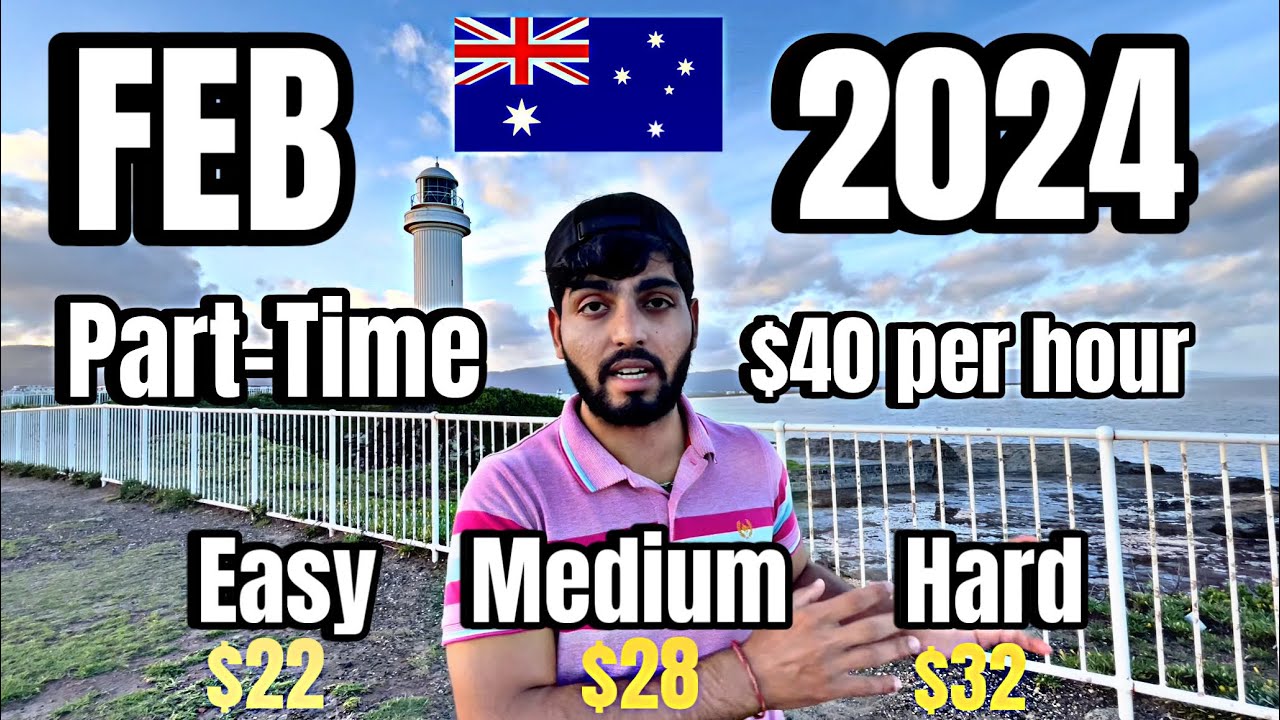 Part-Time jobs in Australia 2024 🇦🇺| easiest jobs | #australia #studyabroad #internationalstudents