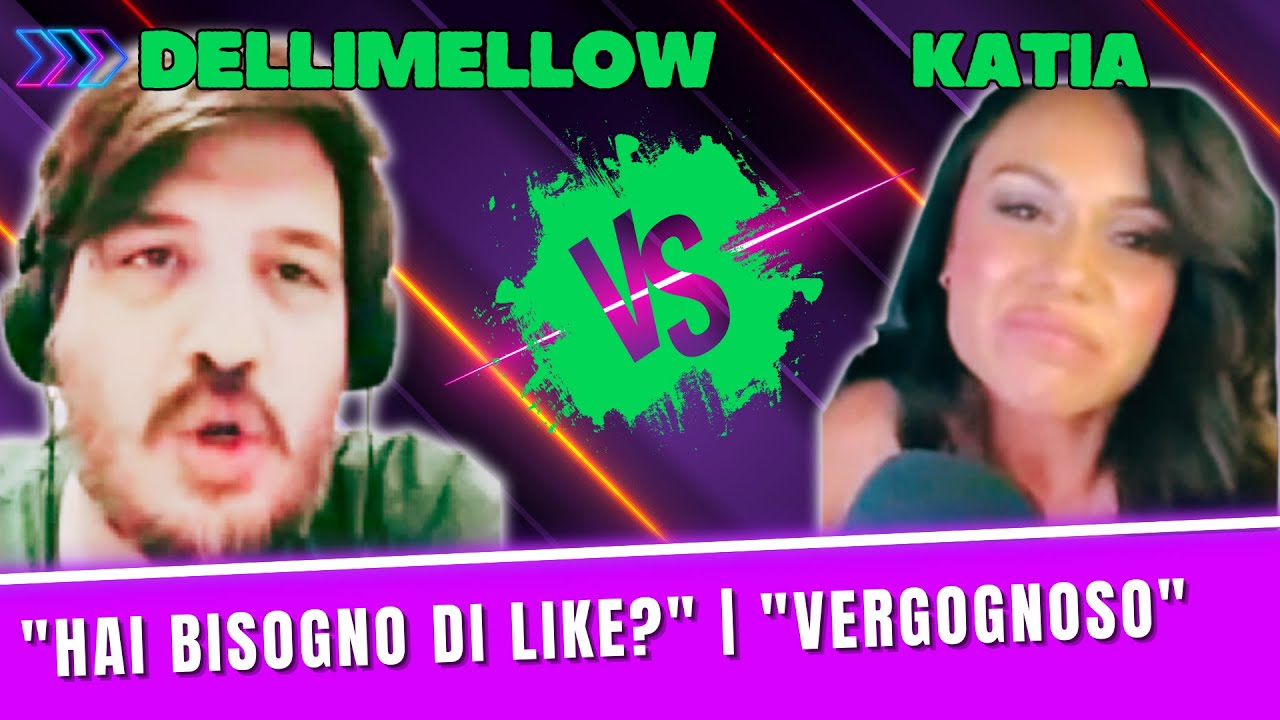 DELLIMELLOW E KATIA NICOTRA HANNO UN DIVERBIO ACCESISSIMO MENTRE SI PARLA DI JUVENTUS!