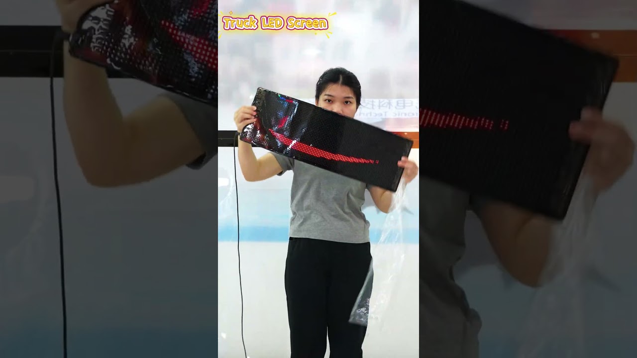 Devil Eyes Light for Windshield LED Matrix Panel Dynamic Personalized LED Display Screen for Car