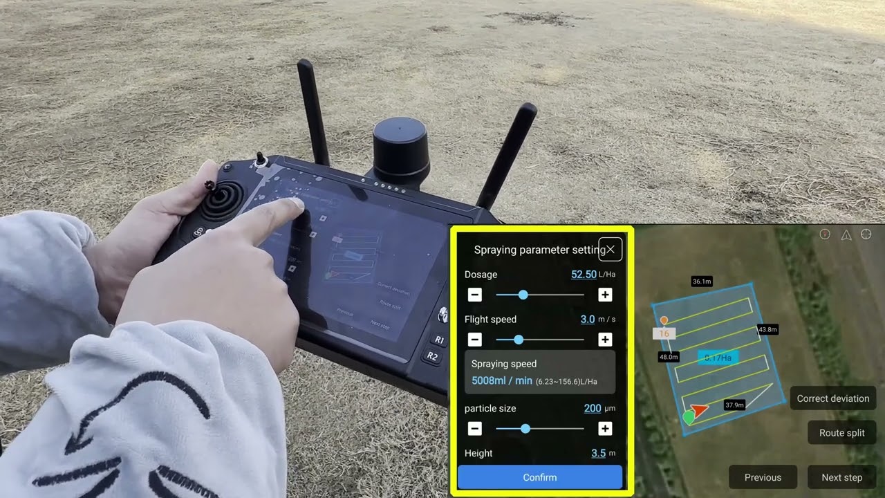 Topxgun Tutorial | FP500 Agricultural Drone Fully Autonomous Operation
