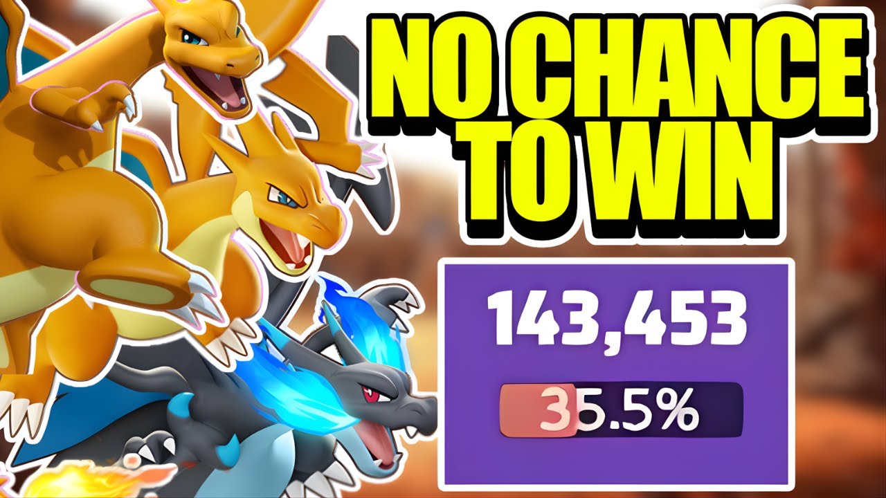Чаризард и Мега Чаризард X и Y вместе — это просто жестоко | Pokemon Unite