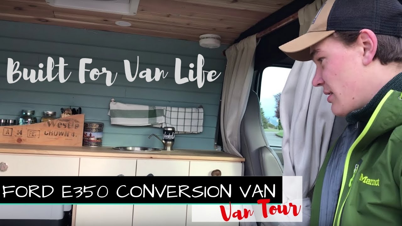 VAN TOUR // Beautifully Built Ford E350 Conversion Van // Ready To Hit The Road