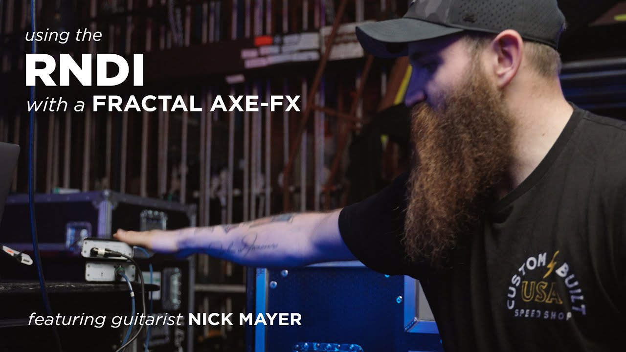 Using the RNDI with a Fractal Axe-Fx