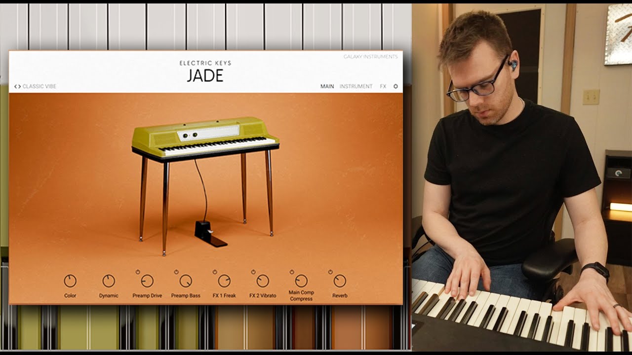 Electric Keys – Jade | Reeds Duo by Galaxy & Native Instruments | Vintage Wurlitzer 200a Reborn