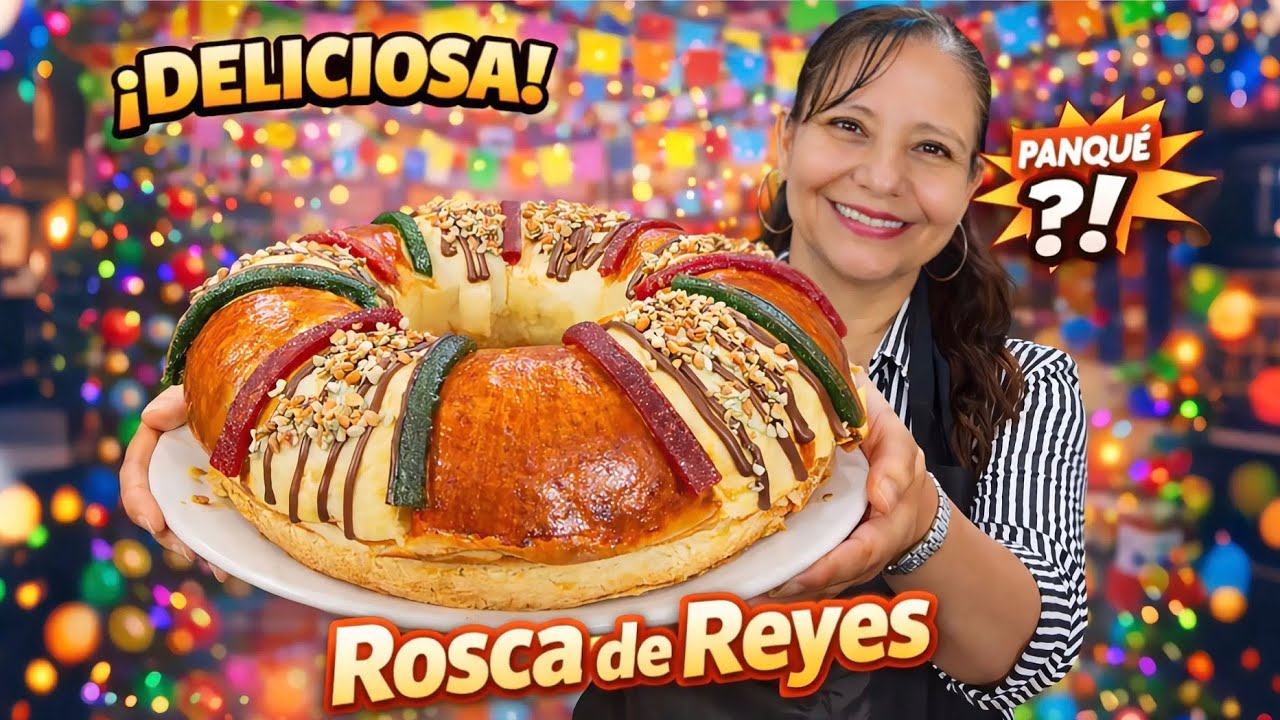 Rosca de Reyes en Panque