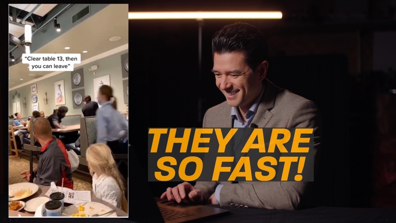 Server Reacts To Serving Reels