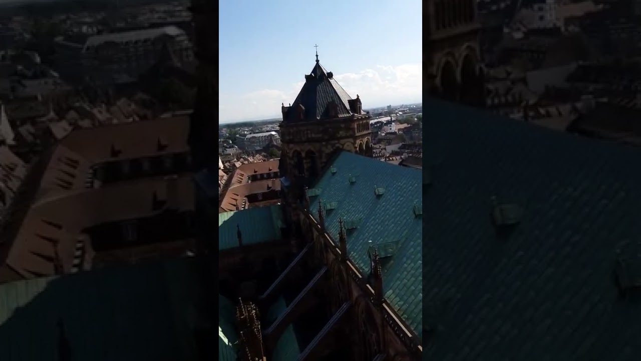 Cathédrale Notre-Dame à Strasbourg, grande sonnerie du 15 août 2020