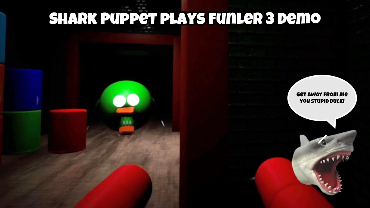 SB Movie: Shark Puppet plays Funler 3 Demo!