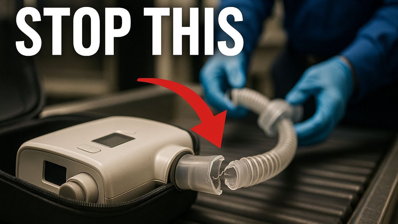 Stop TSA from Breaking Your CPAP! Do This Before You Fly
