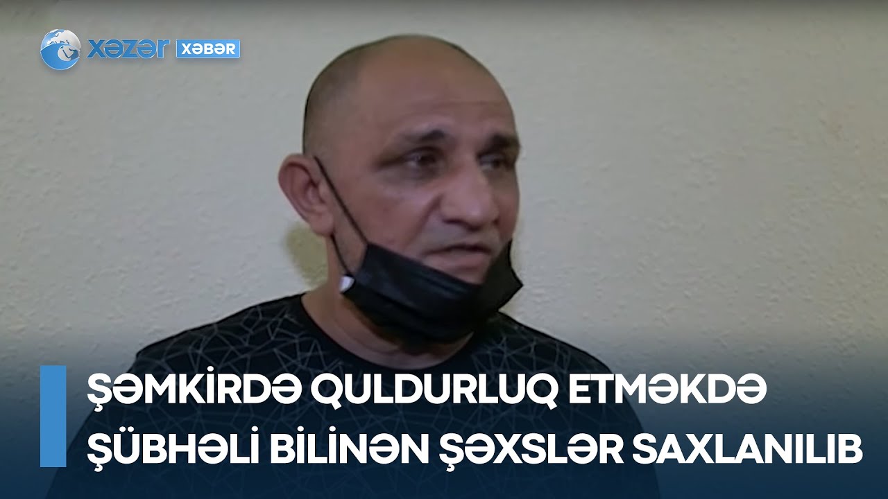 Şəmkirdə quldurluq etməkdə ş&uuml;bhəli bilinən şəxslər saxlanılıb