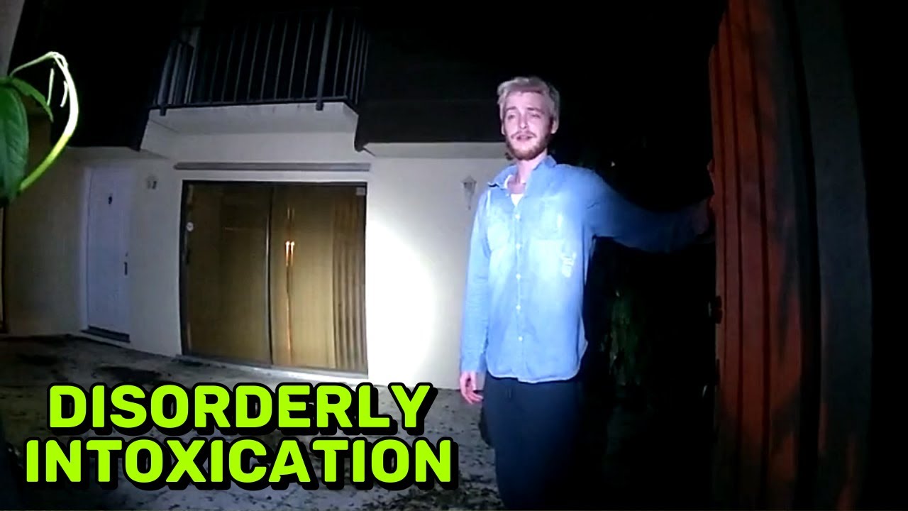 Busted for Disorderly Intoxication - Palm Beach Gardens, Florida - November 24, 2022