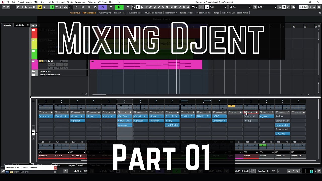 Mixing Djent - Part 01 - Real-time Mixing