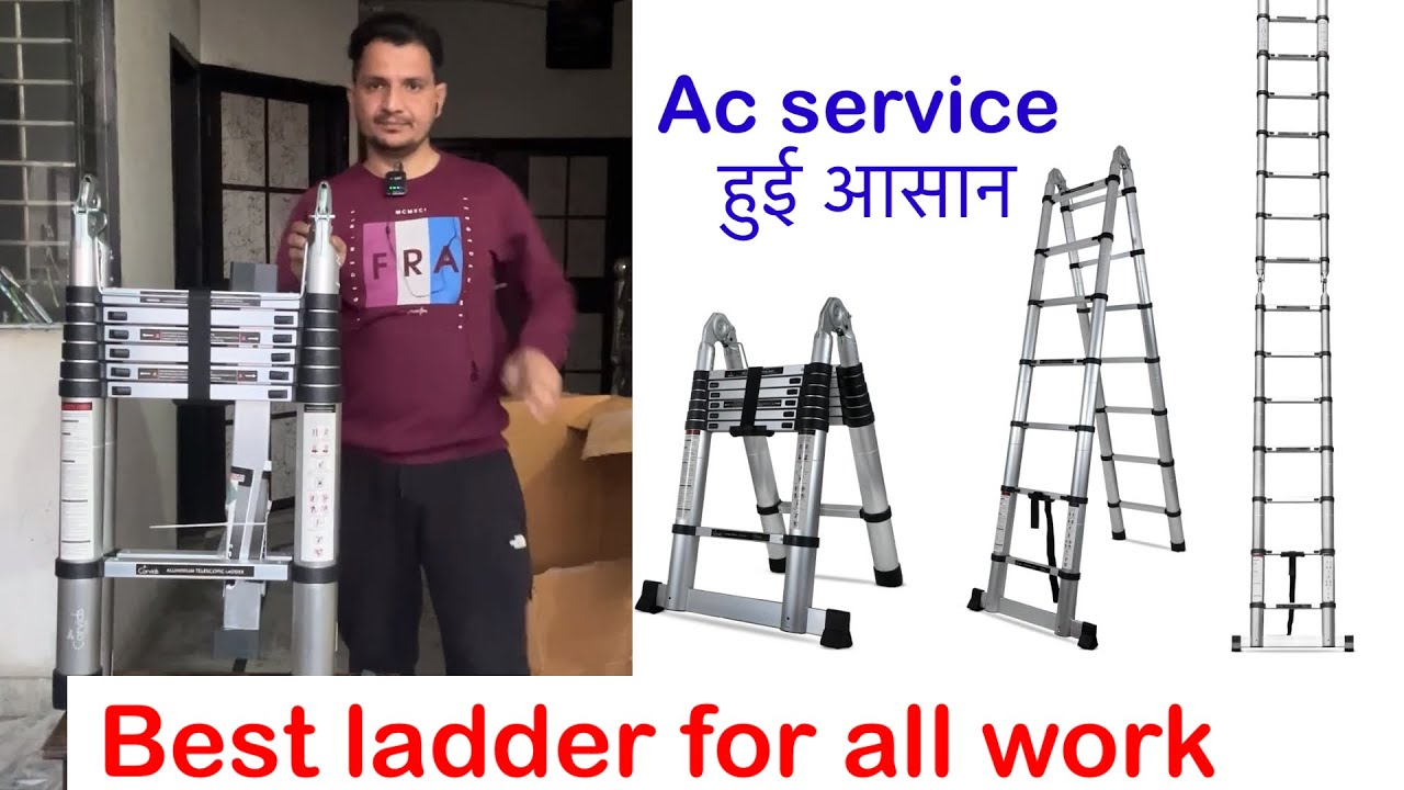 Multipurpose ladder best quality || Corvids A type ladder best for home and office use