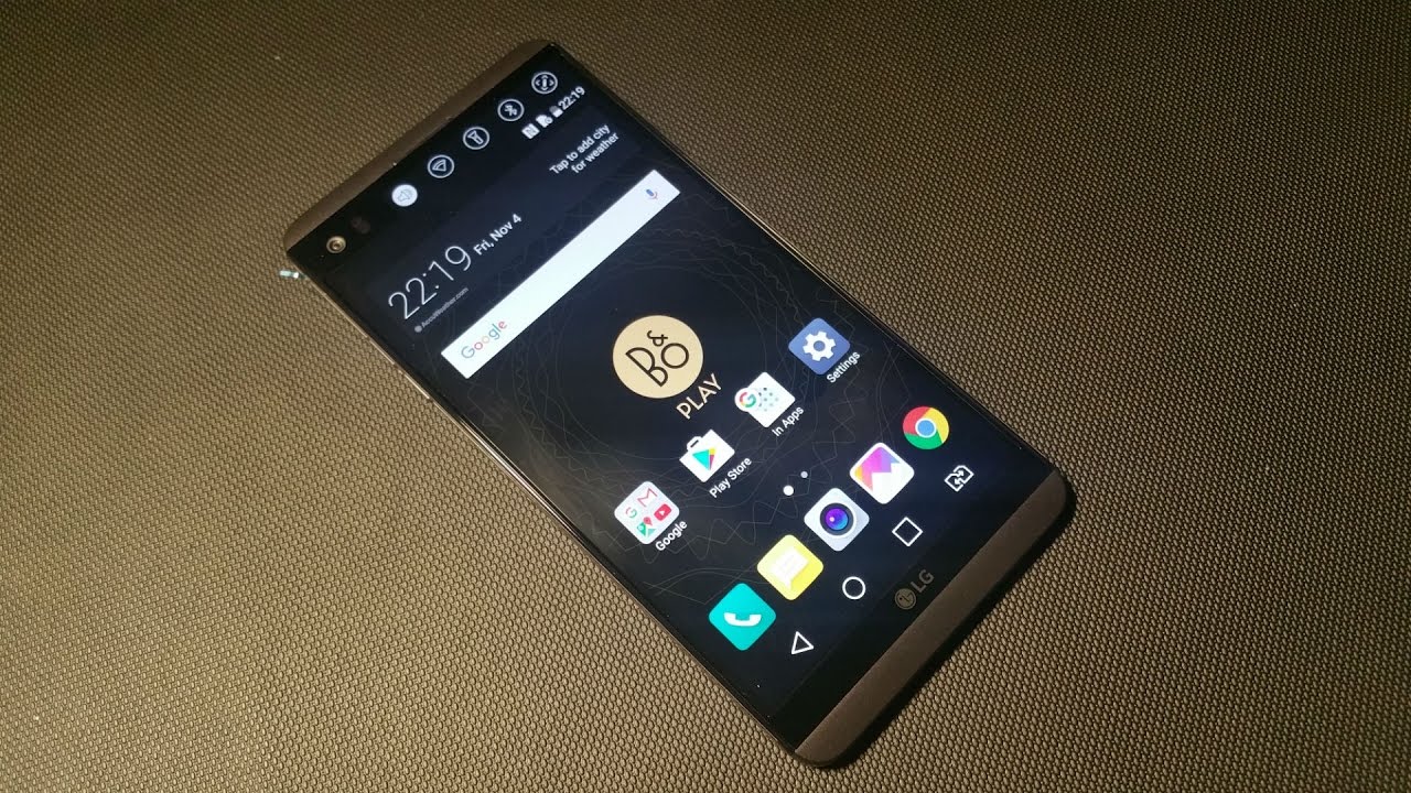 LG V20 International Dual SIM H990DS UK Unboxing and Initial Impressions plus message to LG