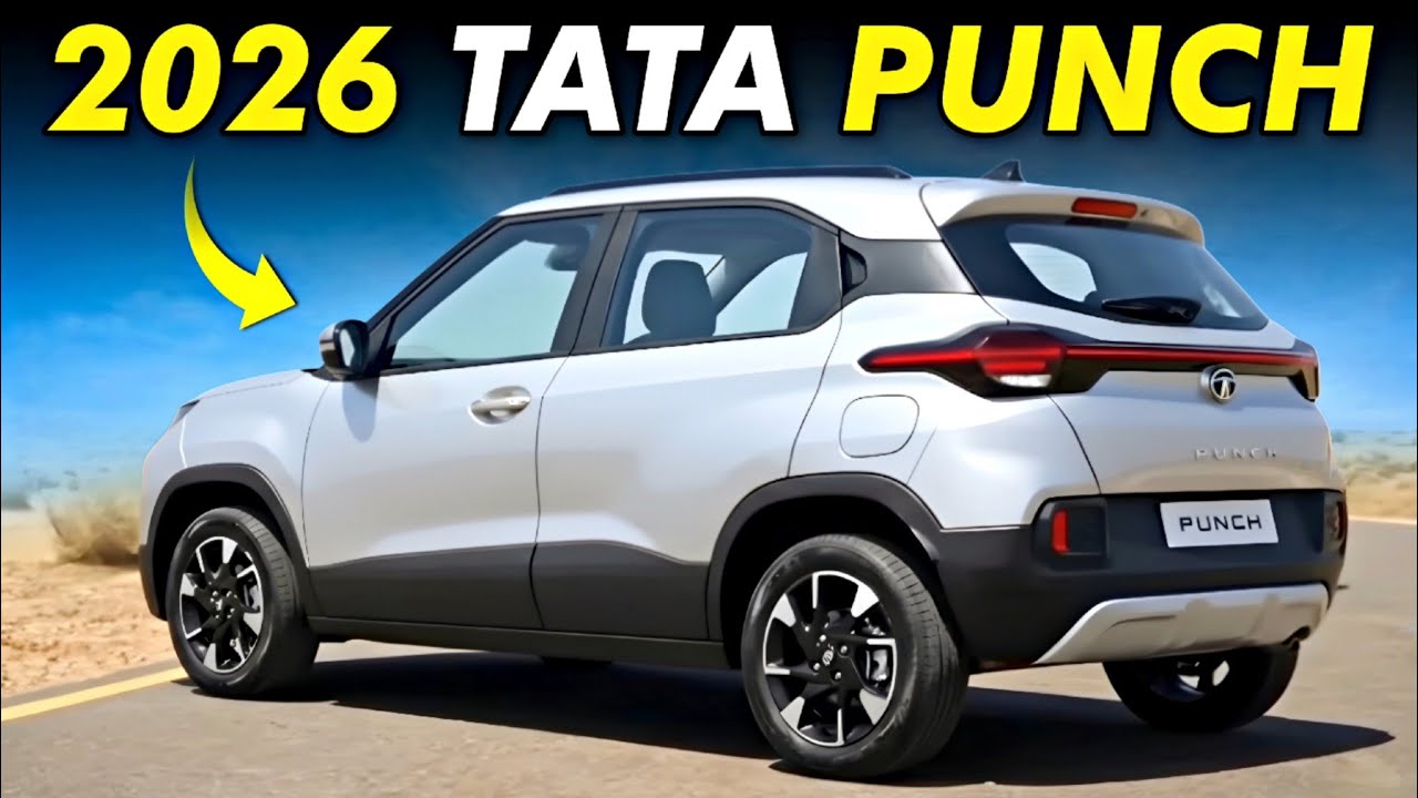2026 Tata Punch Facelift to get Powerful Turbo-Petrol Engine!! Carsio News
