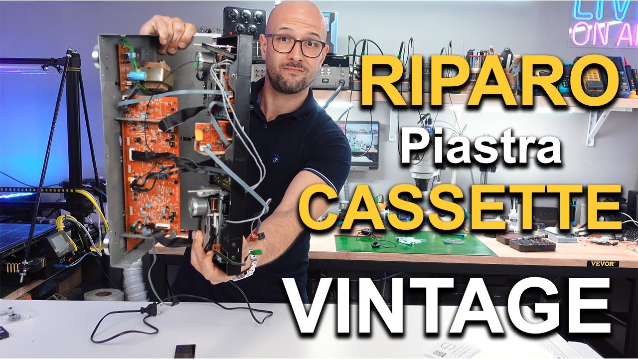 Viaggio nel Tempo: Riparo un Lettore Cassette Vintage