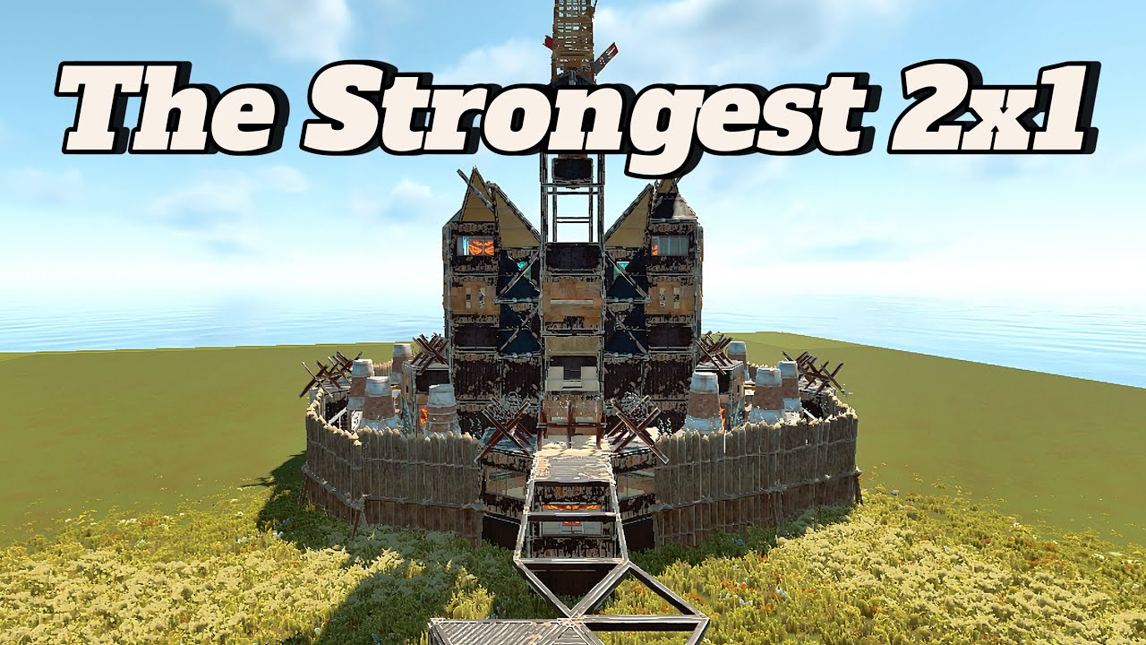 The Strongest 2X1 In Rust / 40+ Boxes / Widegaps ShootingFloor / 2026 Rust Base Design!