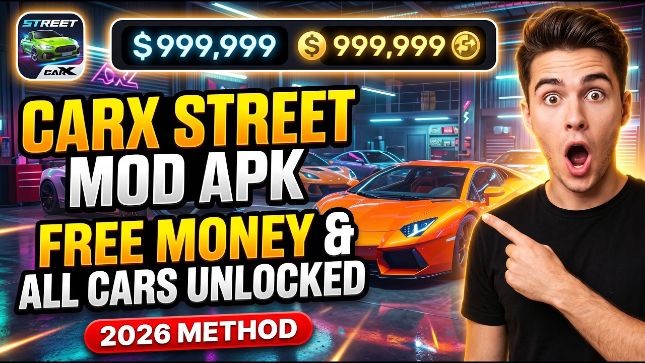 CarX Street Hack/MOD APK - Как получить неограниченное количество золота и серебра в CarX Street ...