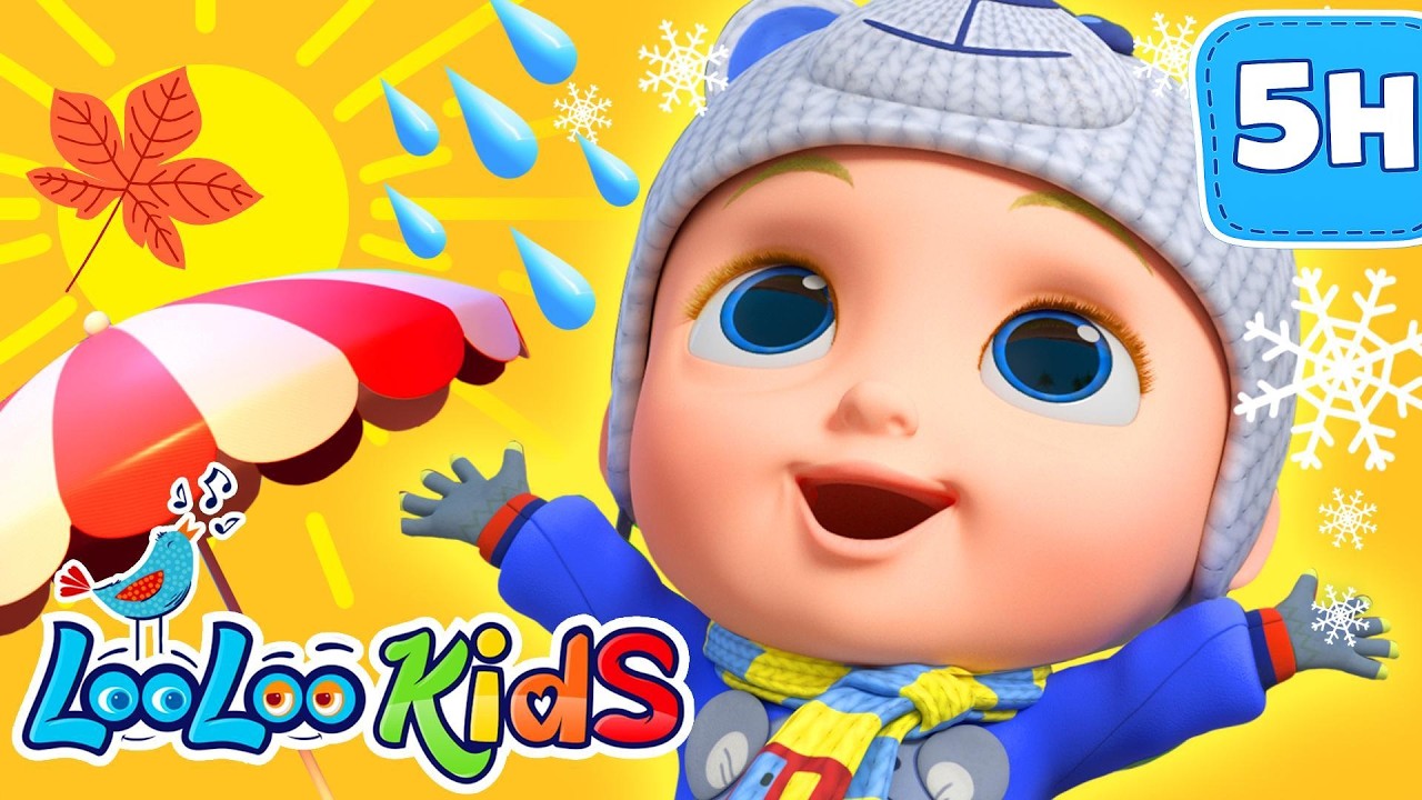 📅 Months of the Year Song + More! | 🎶 Educational Songs Compilation | LooLoo Kids | Preschool Songs
