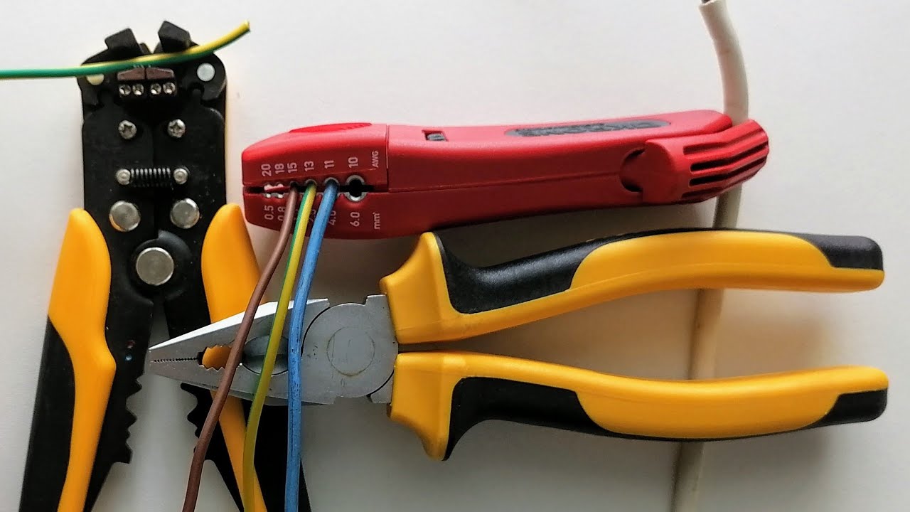 elektrik kablosu soyma ve sıyırma nasıl yapılır. ny ve ttr kablo açma pensesi.