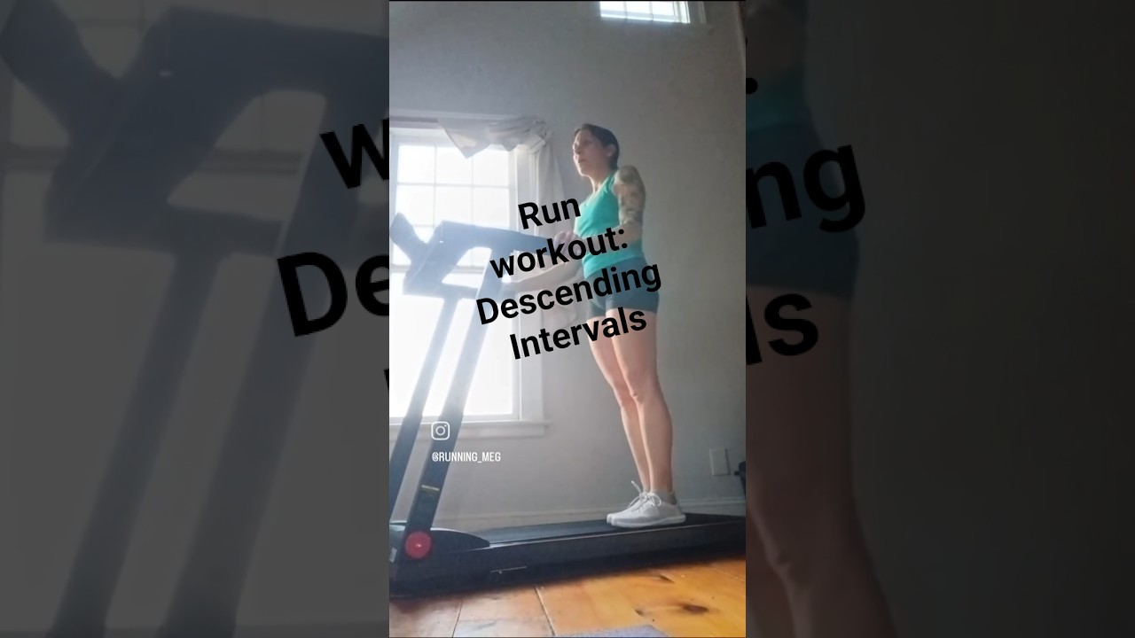 Descending intervals with the worship music blasting! 🙏🏃‍♀️