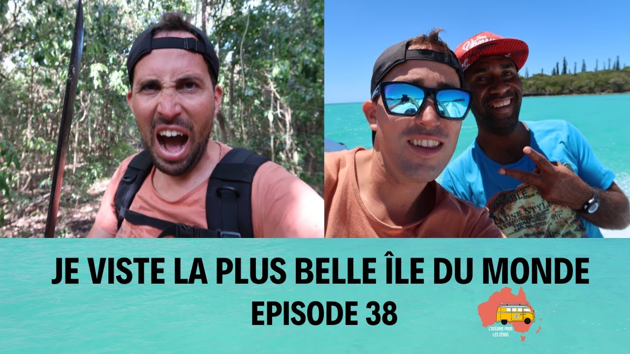 Je visite l’ouest de L'ÎLE DES PINS ( Nouvelle-Calédonie)