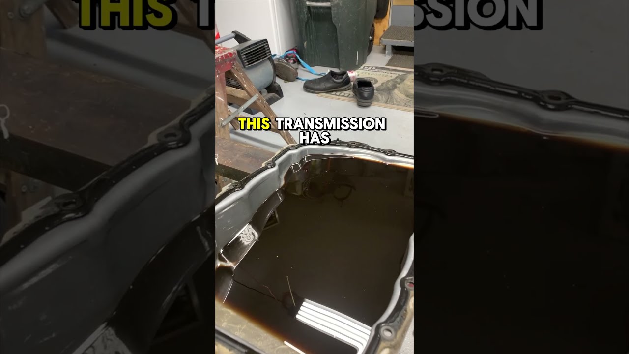 Filthy Transmission Fluid After 110,000 Miles