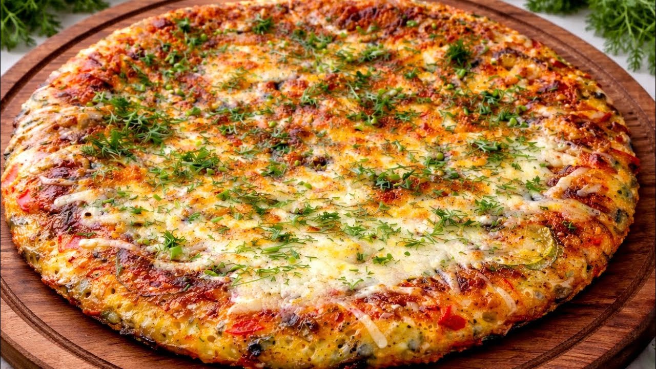 Crispy Zucchini Omelette with Cheese & Eggs – Family Favourite That’s Super Easy!