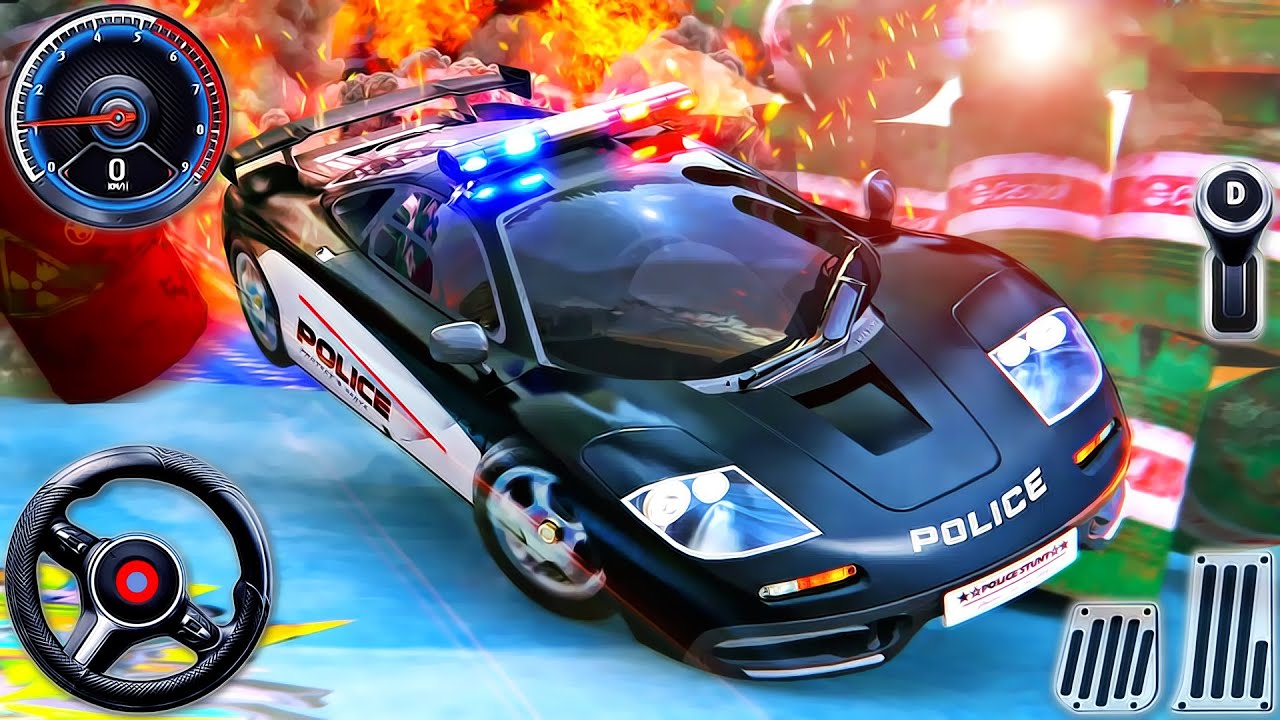 Extreme Police Car Racing CrashX 2 - Real Car Crash Demolition Derby 3D - Android GamePlay