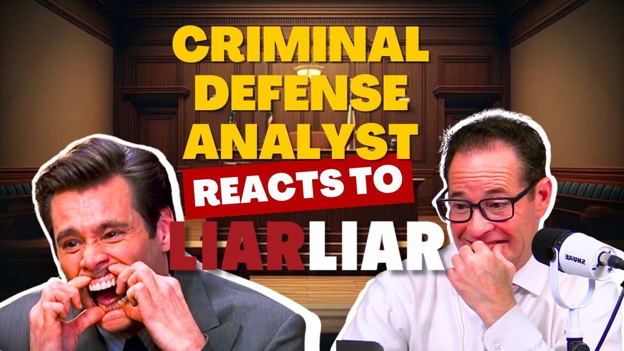 LIAR OR LAWYER?! | Criminal Defense Analyst Reacts to Crazy Jim Carrey!