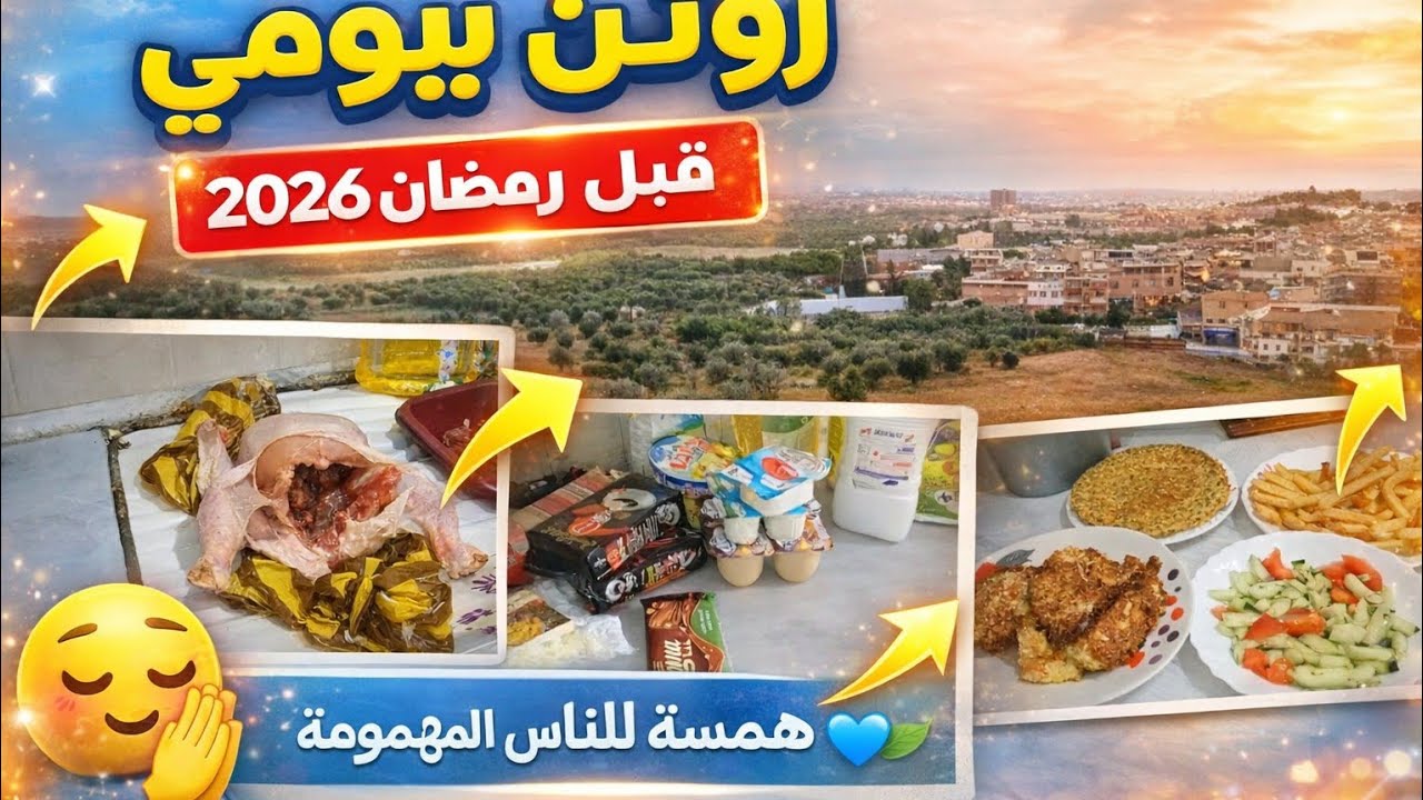 روتين ربة البيت قبل رمضان 2026 🧼 تحضيرات ذكية وتوفير