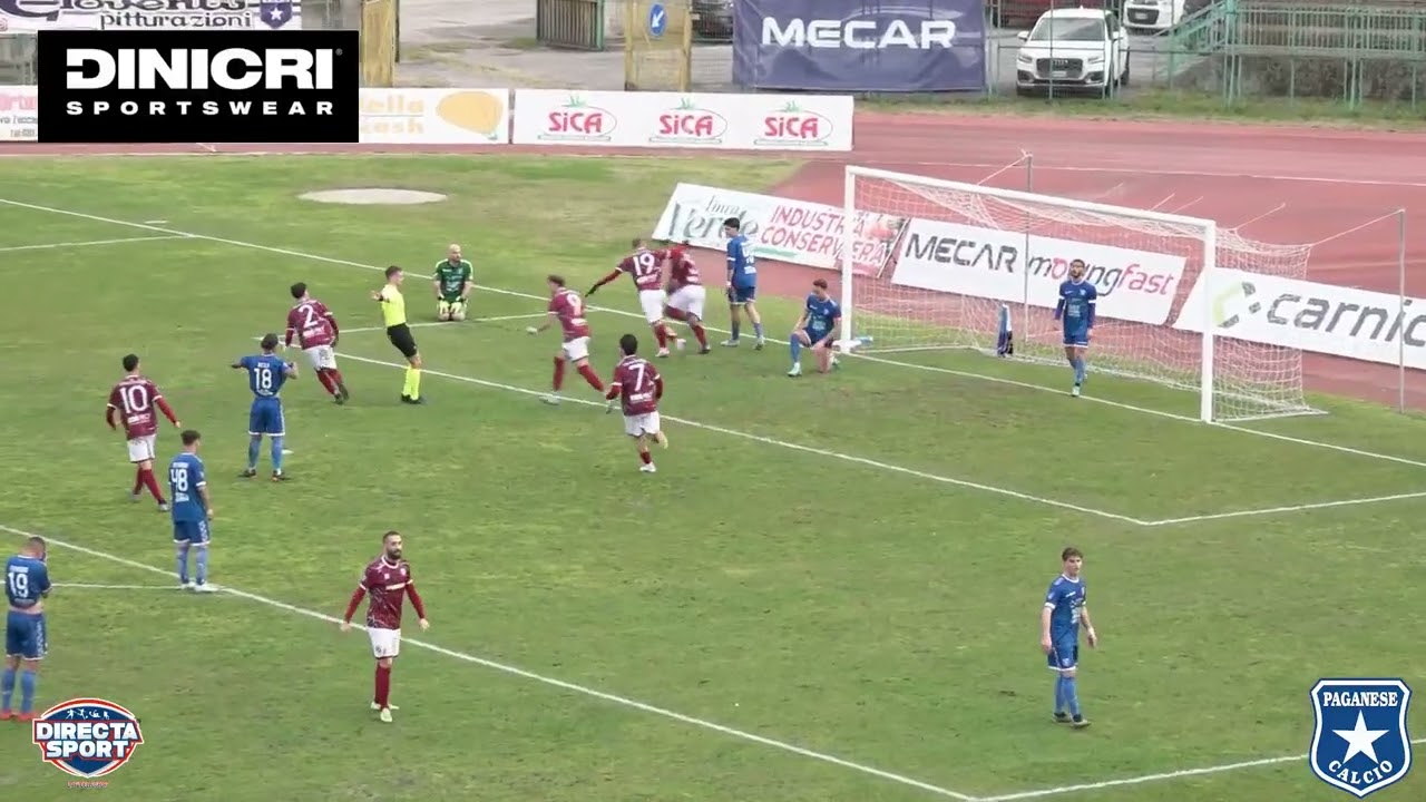 Calcio Serie D Gir. G - Paganese Calcio 1926-Trastevere Calcio 2-1 (Highlights)