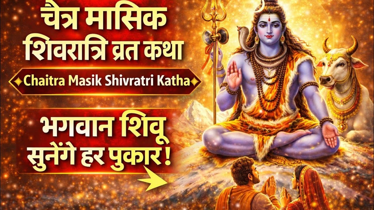चैत्र मासिक शिवरात्रि व्रत कथा | Chaitra Masik Shivratri Katha | शिवरात्रि व्रत की महिमा  