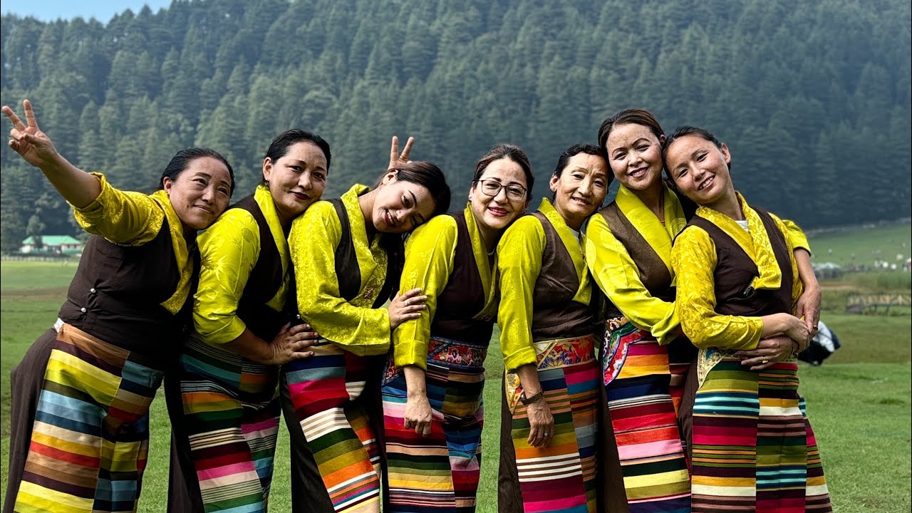 སྒོར་གཞས་གསར་པ་ ༼ འཕན་་ཡུལ་བྱམས་པ་སྤུན་གསུམ་༽ New Tibetan gorshey #tibetangorshey #tibetanmusic