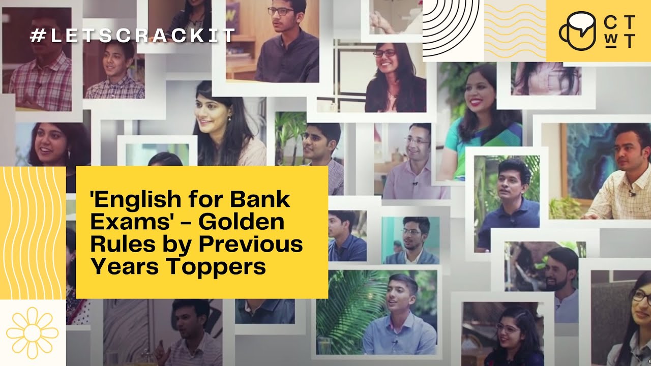 English for Bank Exams - Golden Rules by Previous Years Toppers