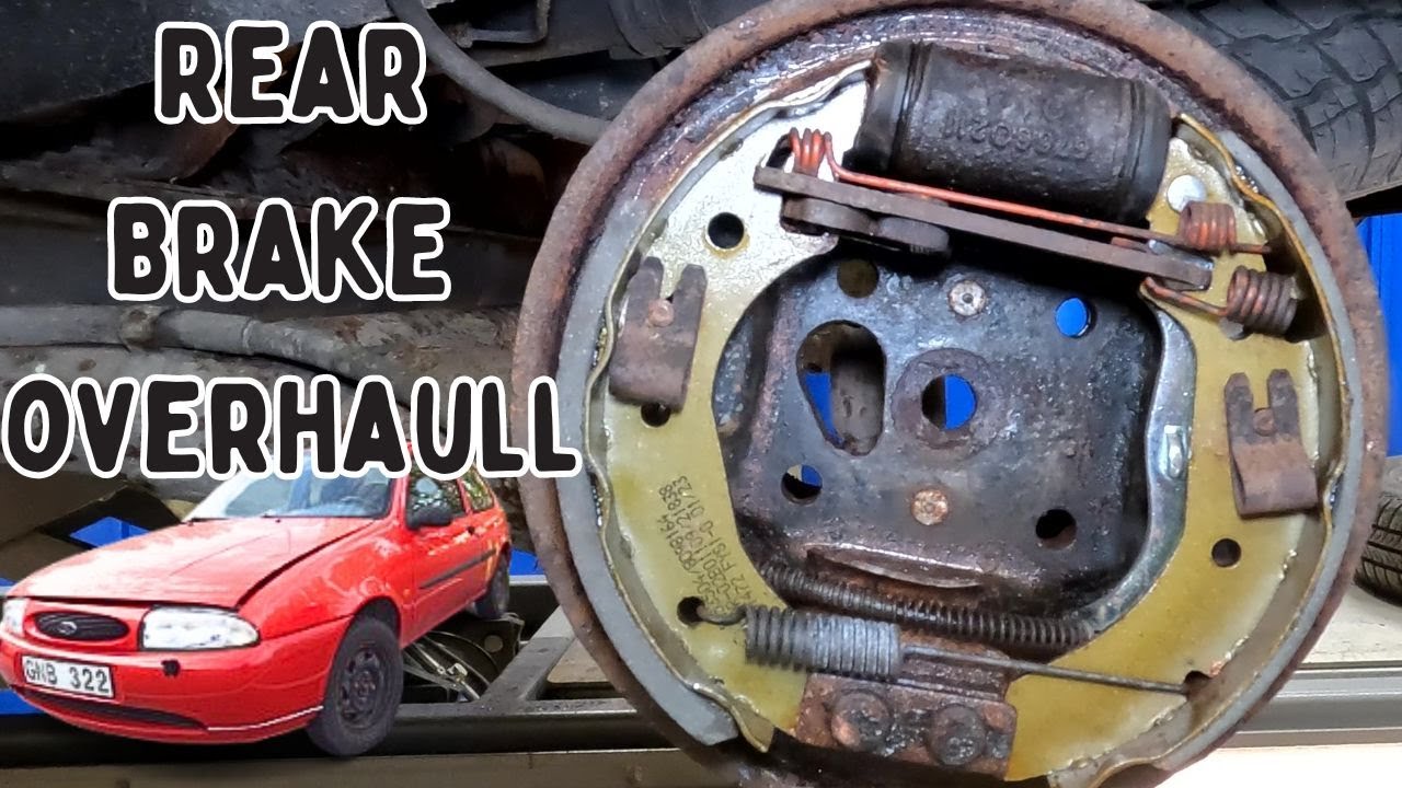 РУКОВОДСТВО, Не трогался ГОДАМИ! Полная переборка тормозов Fiesta Mk4