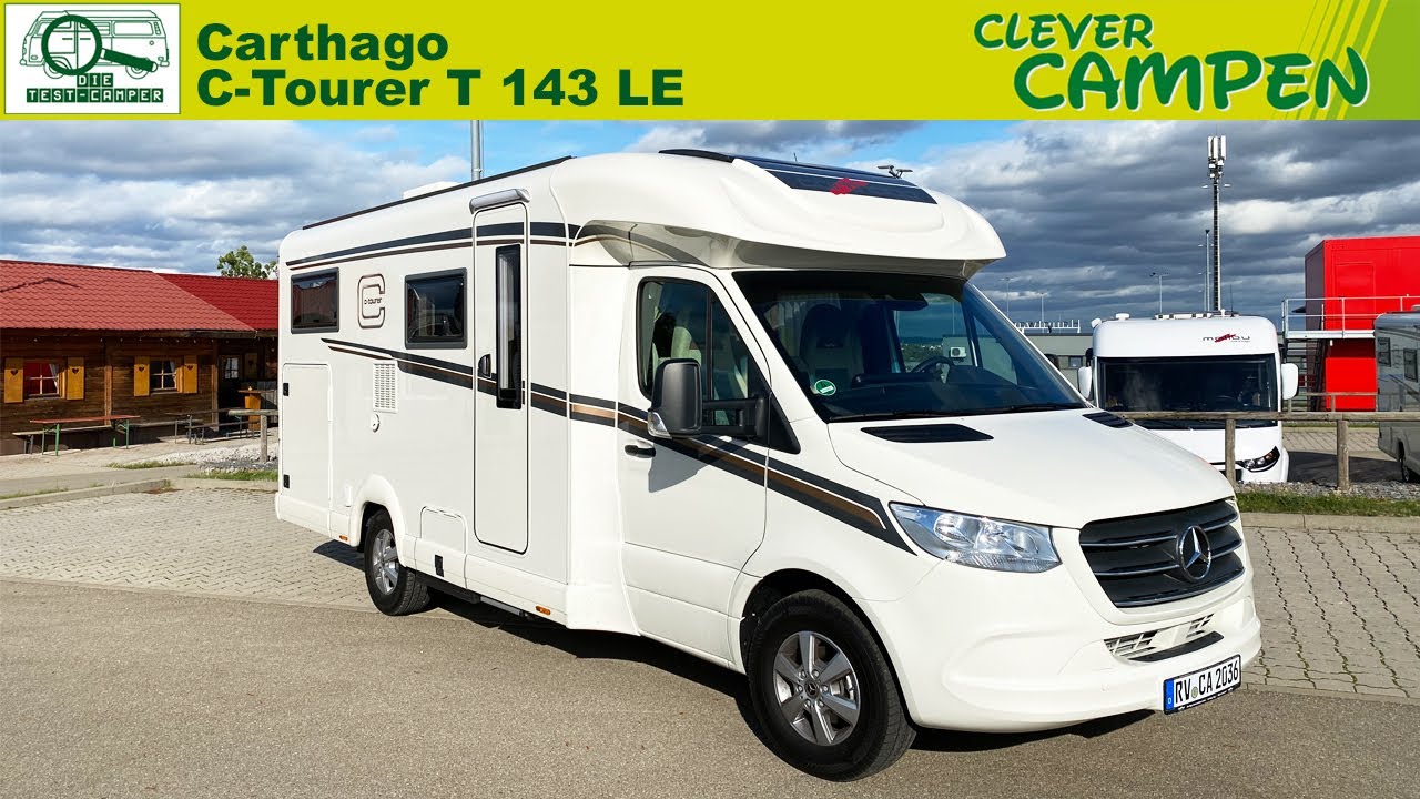 Carthago C-Tourer T 143 LE (2021): Was kann das Sprintermobil? - Test/Review | Clever Campen