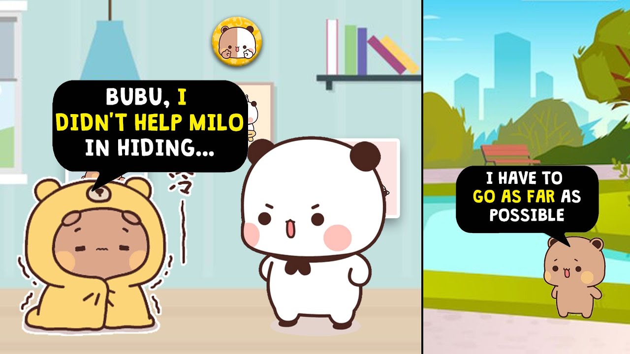 HEARTBREAKING 💔😨 Milo Wants to Go Far Away From Everything 💔😢| BUBU DUDU | PEACH GOMA | 3D ANIMATION