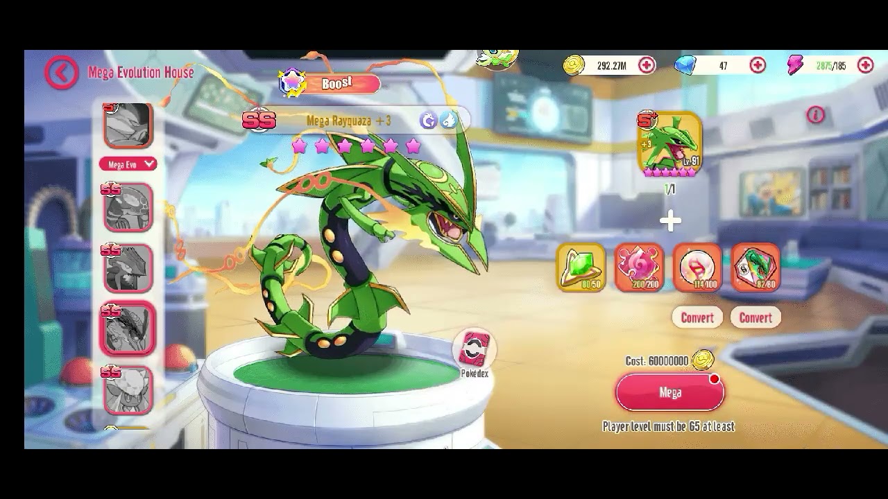 i got mega rayquaza