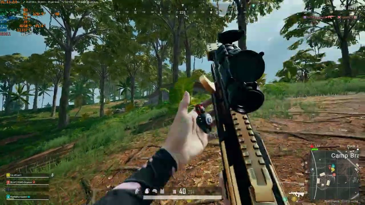 R7 5700X + RTX 5060 PUBG 09 04 2025