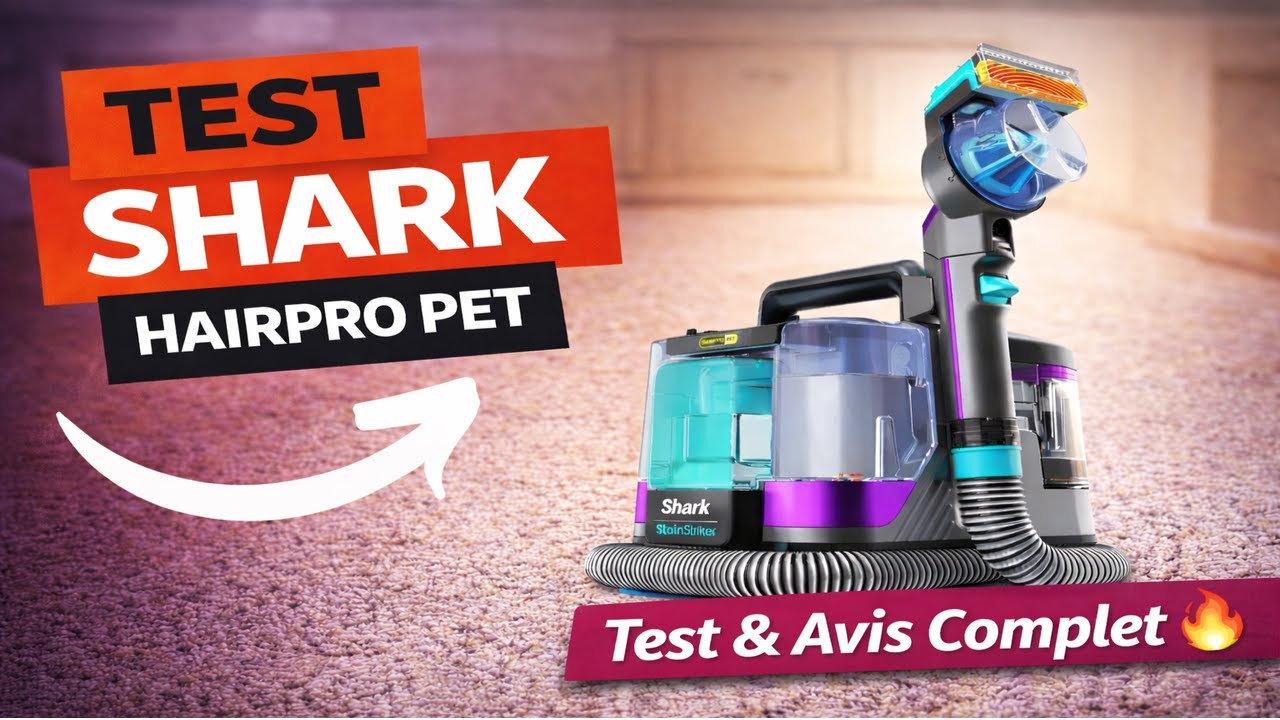 Shark HairPro Pet StainStriker : Le Meilleur Nettoyeur Portable pour Animaux ? Mon Test Brut