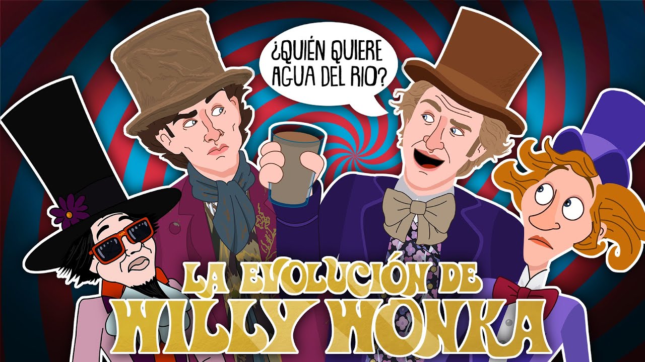 La Evolución de Willy Wonka (ANIMADA)